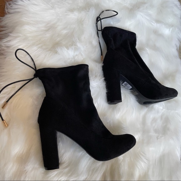 NEW Tie Up Sock Booties - Picture 3 of 5